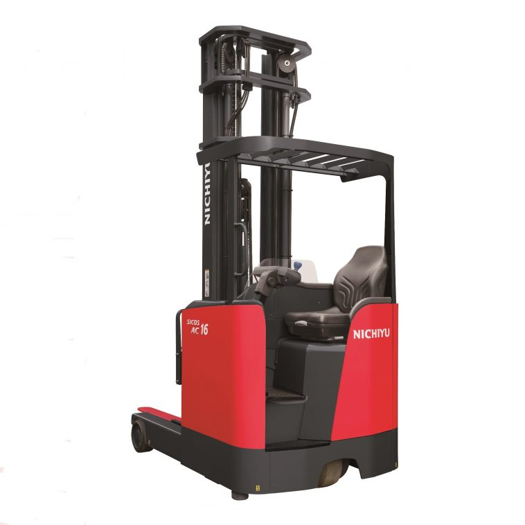 Multi directional stand on reach trucks nichiyu electric folklift